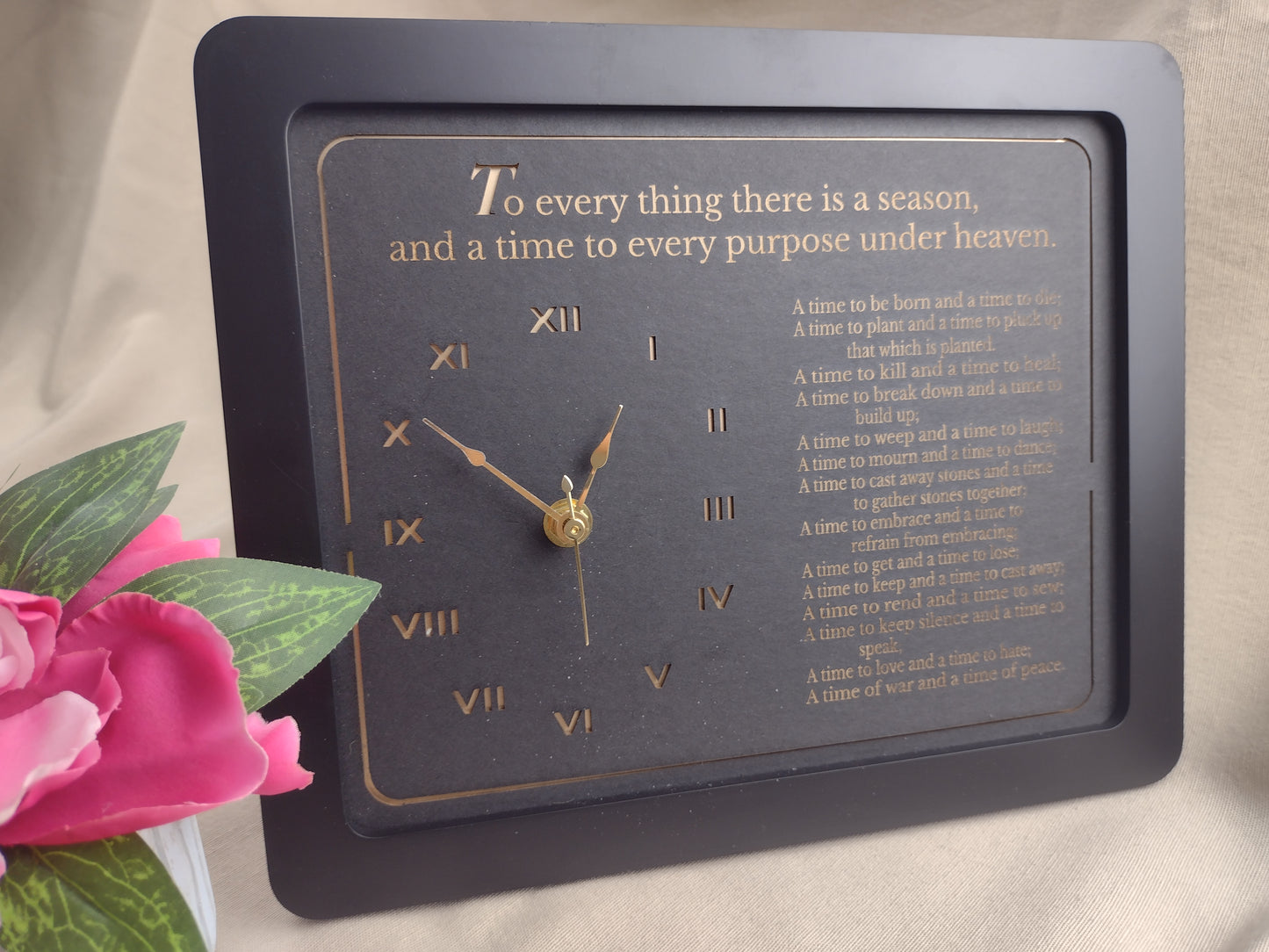 Clock - "A time for every purpose..."